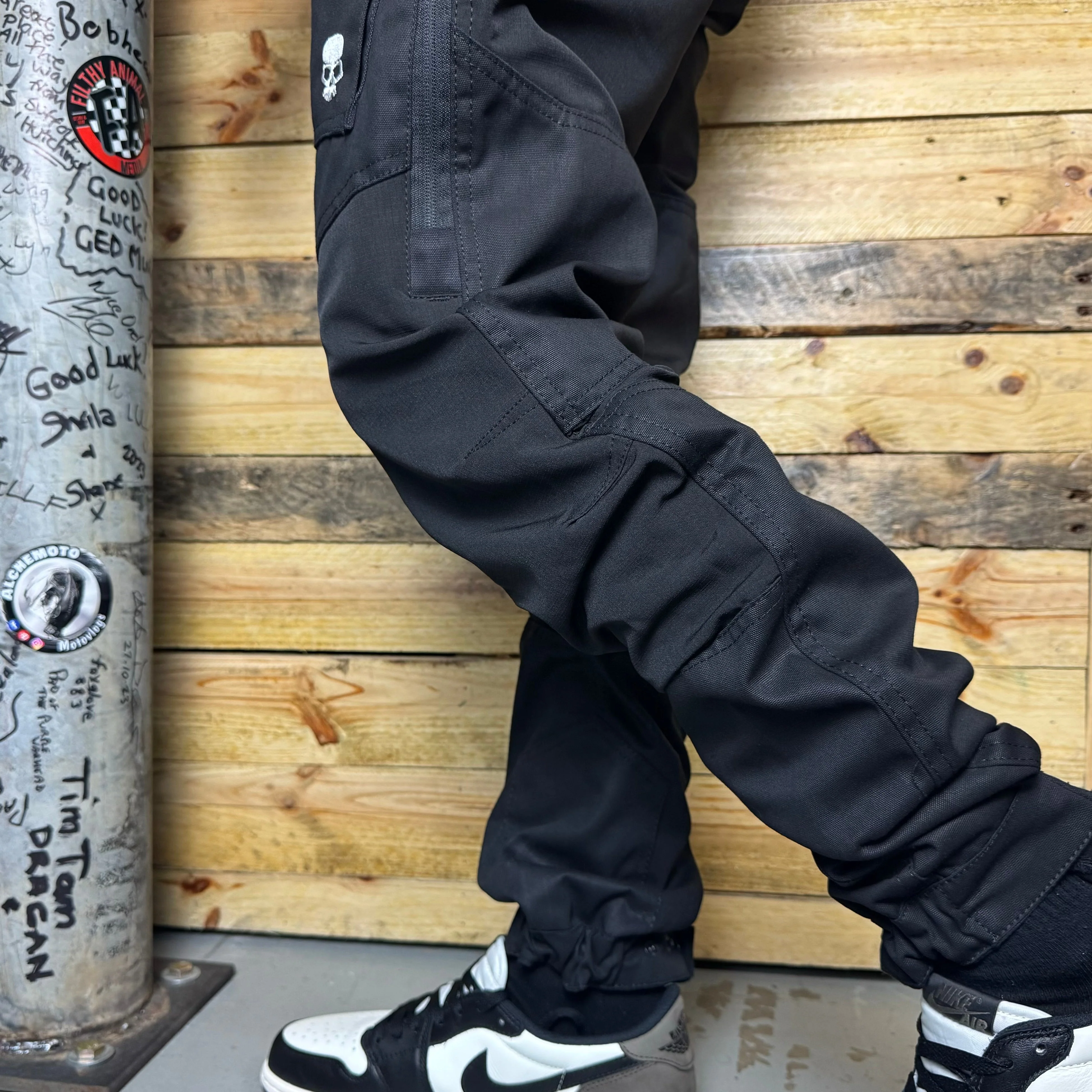 BOBHEAD Casual Cargo Combat Black - Image 12