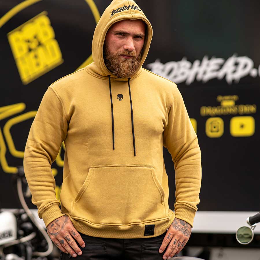 BOBHEAD Casual Hoodie Camel - Image 5